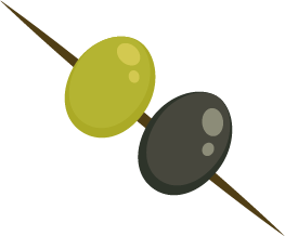 Icone olive pique